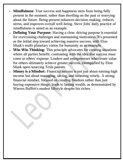 RULES OF THE SUCCESS – The Ultimate Success Blueprint