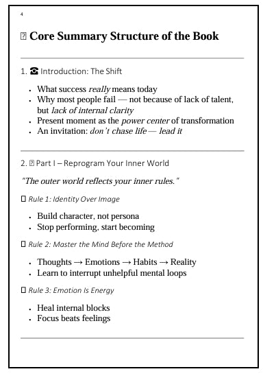 THE LIFESTYLE OF SUCCESS – Embrace the Present, Redefine Your Life