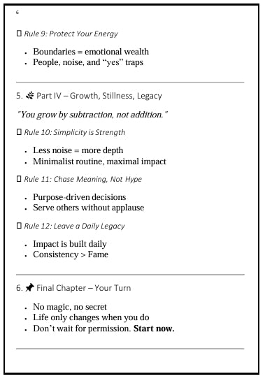 THE LIFESTYLE OF SUCCESS – Embrace the Present, Redefine Your Life