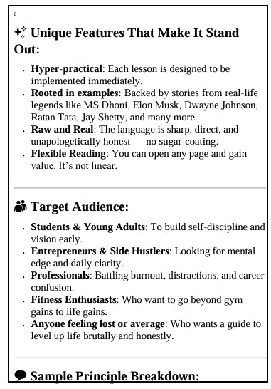 DO AND DO NOT – The No-Excuse Manual for Success